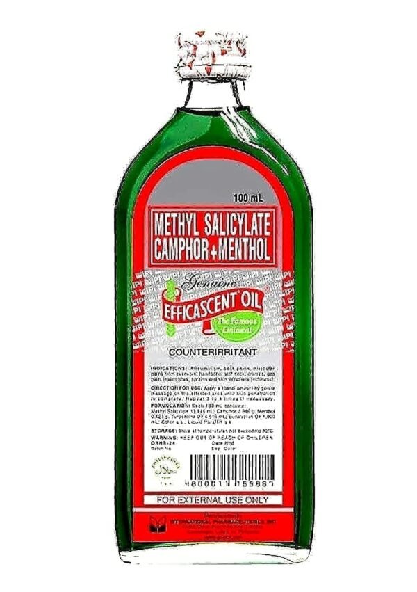 Methyl Salicylate Camphor Menthol 100ml
