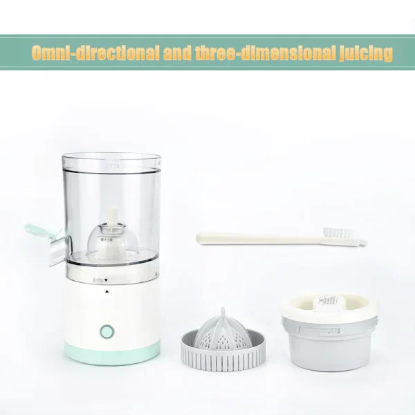 Portable USB Charging Electric Citrus Juicer Rechargeable Hands-Free Squeezer - Image 3