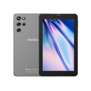 Modio M12 Android Tablet, 7" FHD IPS Anti-Glare Coating Display, 256GB Memory Storage Capacity, Cellular, Bluetooth, Wi-Fi