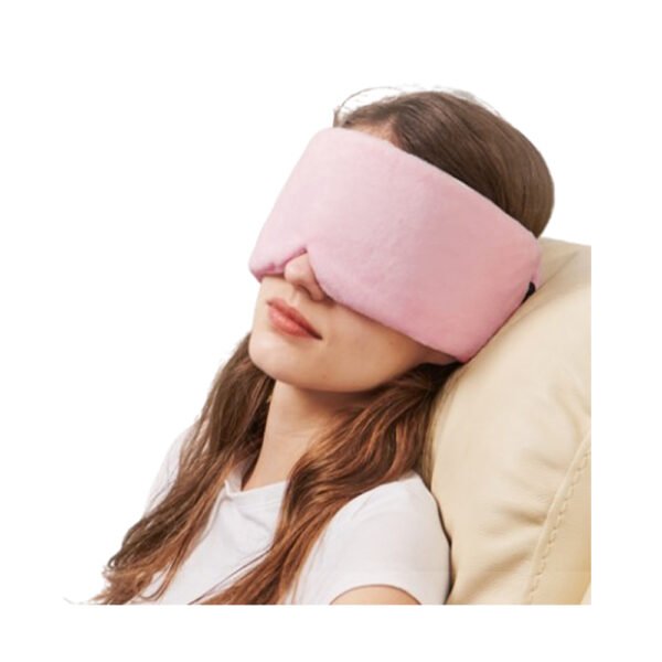 2 in 1 Blackout Eye Mask With Blindfold and Earplug