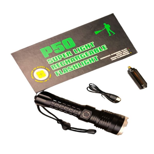 P50 Super Light Rechargeable Flashlight