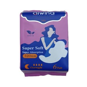 Aiwina Australia Super Soft Sanitary Napkin- Super Absorption, 320mm, 6pads