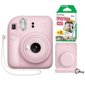 Fujifilm Instax Mini 12 Instant Camera – Snap, Print & Share Fun Moments Instantly!