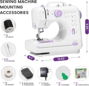 YASM-505A Mini Multifunction Household Sewing Machine