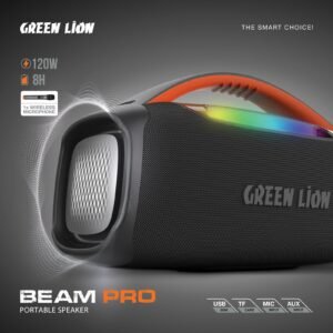 Green Lion Beam Pro Portable Speaker with Microphone 120W